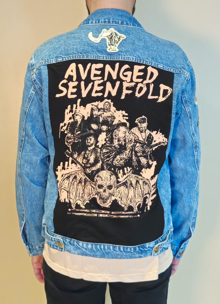 Jaqueta Jeans Azul Avenged Sevenfold NOBODY – KASHMIR