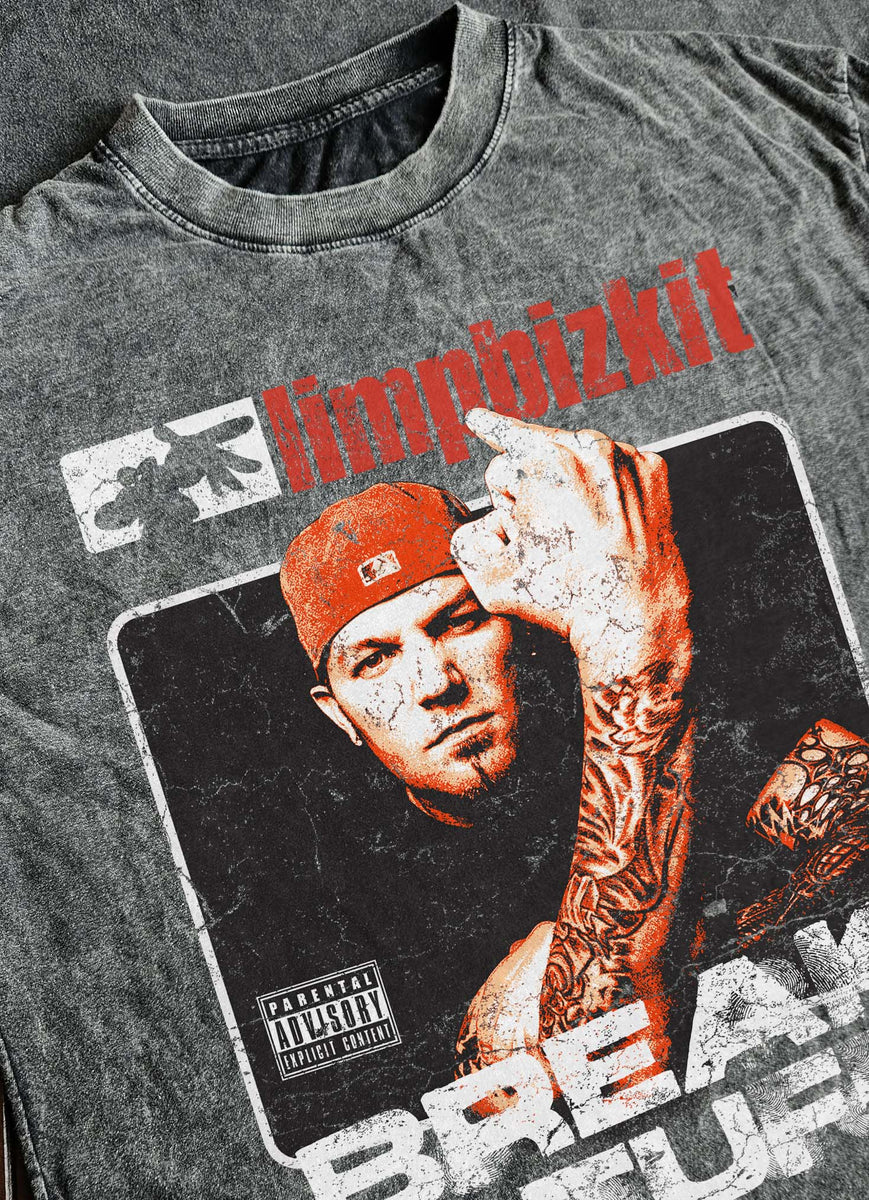 Camiseta OVERSIZED Limp Bizkit - Break Stuff – KASHMIR