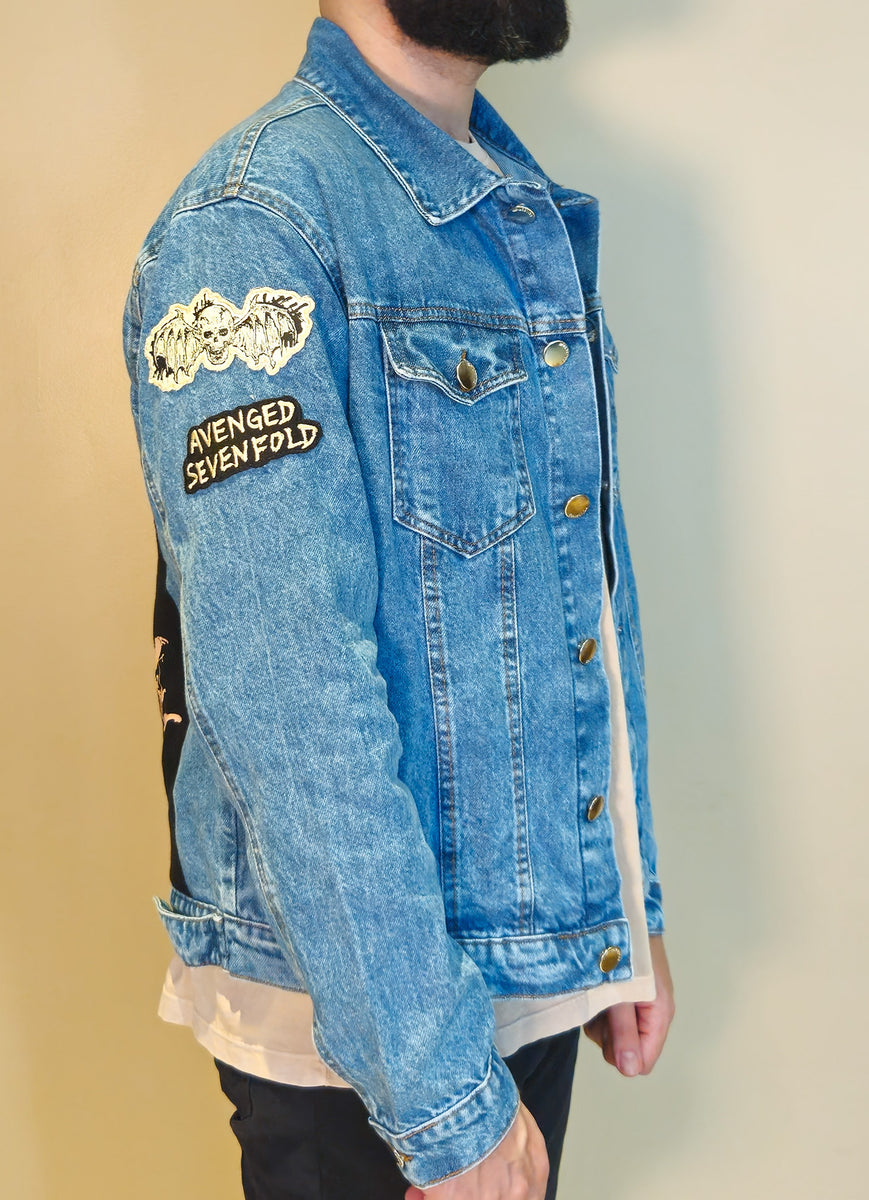 Jaqueta Jeans Azul Avenged Sevenfold NOBODY – KASHMIR