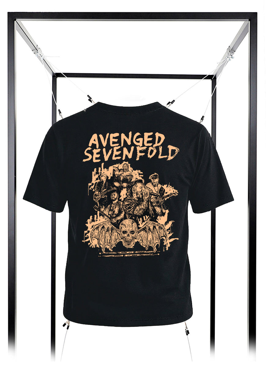 Camiseta Preta Avenged Sevenfold LIBAD – KASHMIR