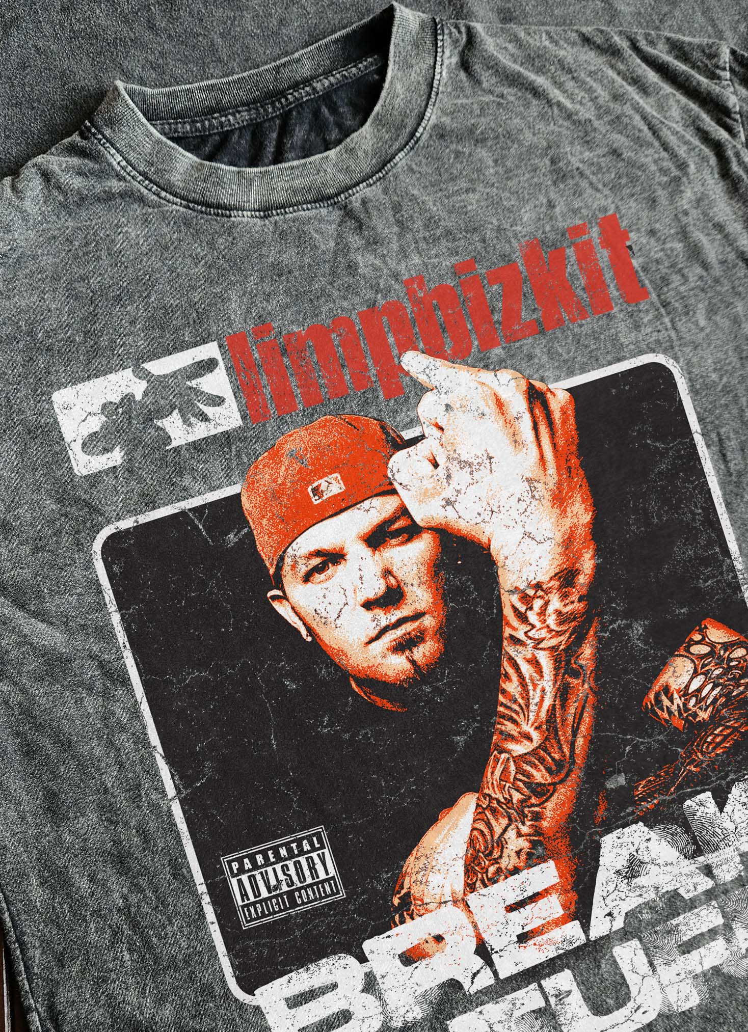 Camiseta OVERSIZED Limp Bizkit - Break Stuff – KASHMIR