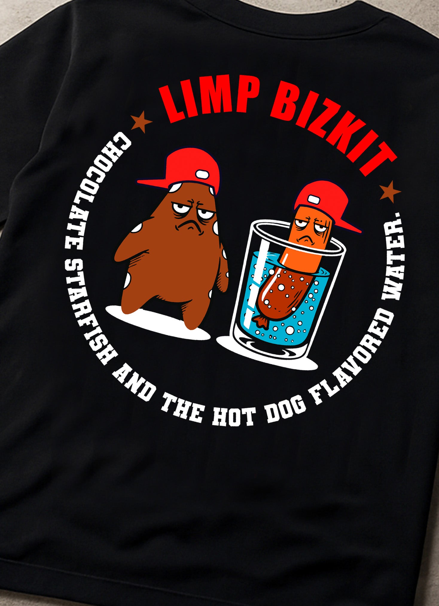 Camiseta PRETA Limp Bizkit - Chocolate Starfish – KASHMIR
