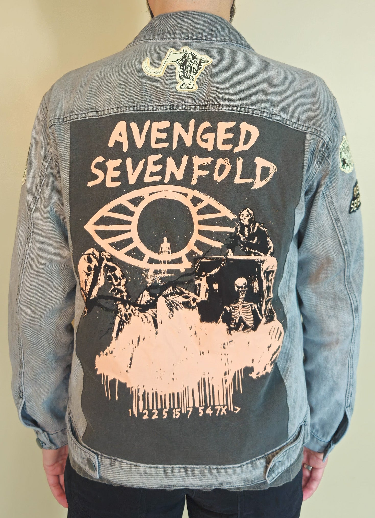 Jaqueta Jeans Avenged Sevenfold NOBODY – KASHMIR
