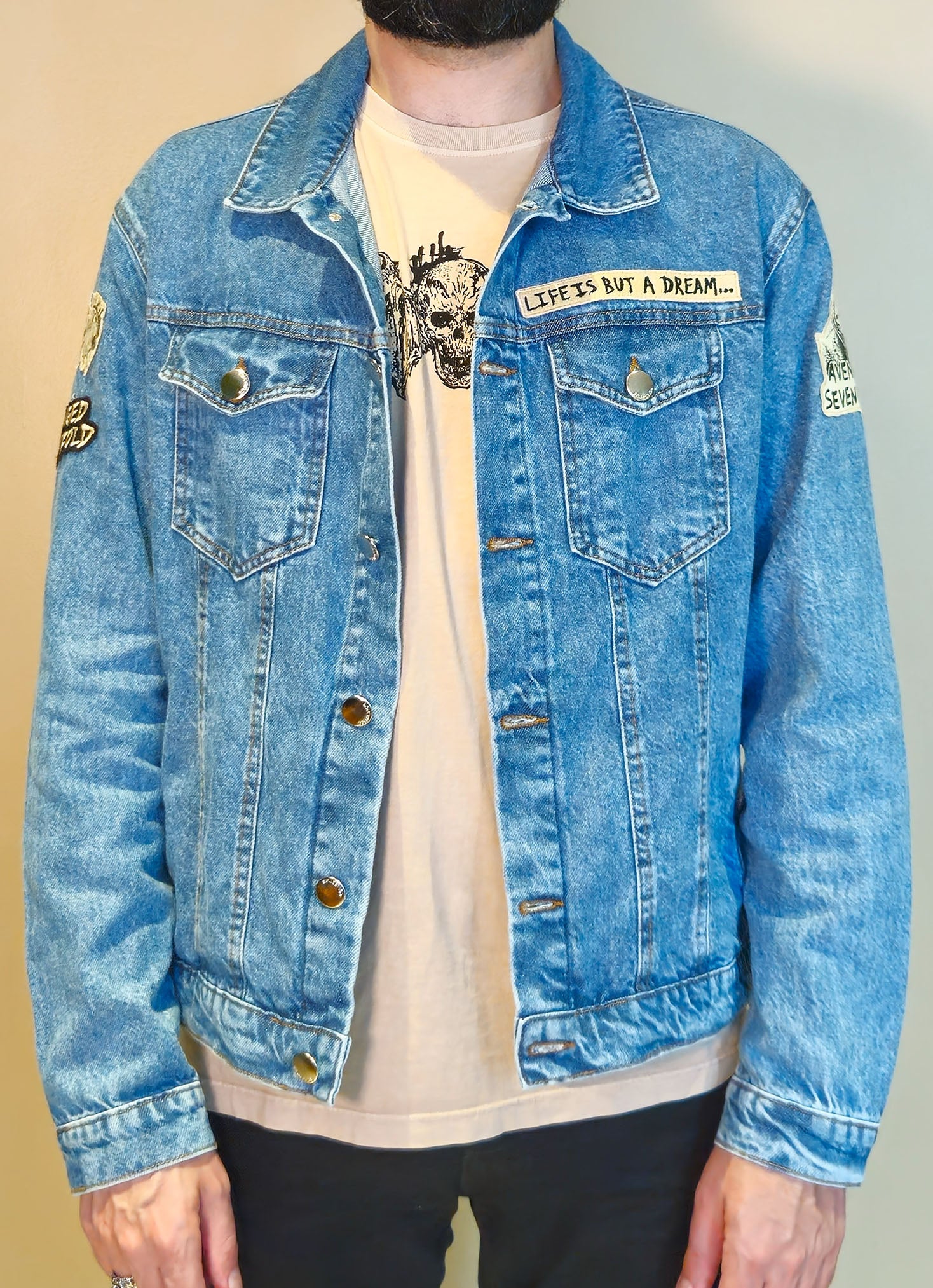 Jaqueta Jeans Azul Avenged Sevenfold NOBODY – KASHMIR