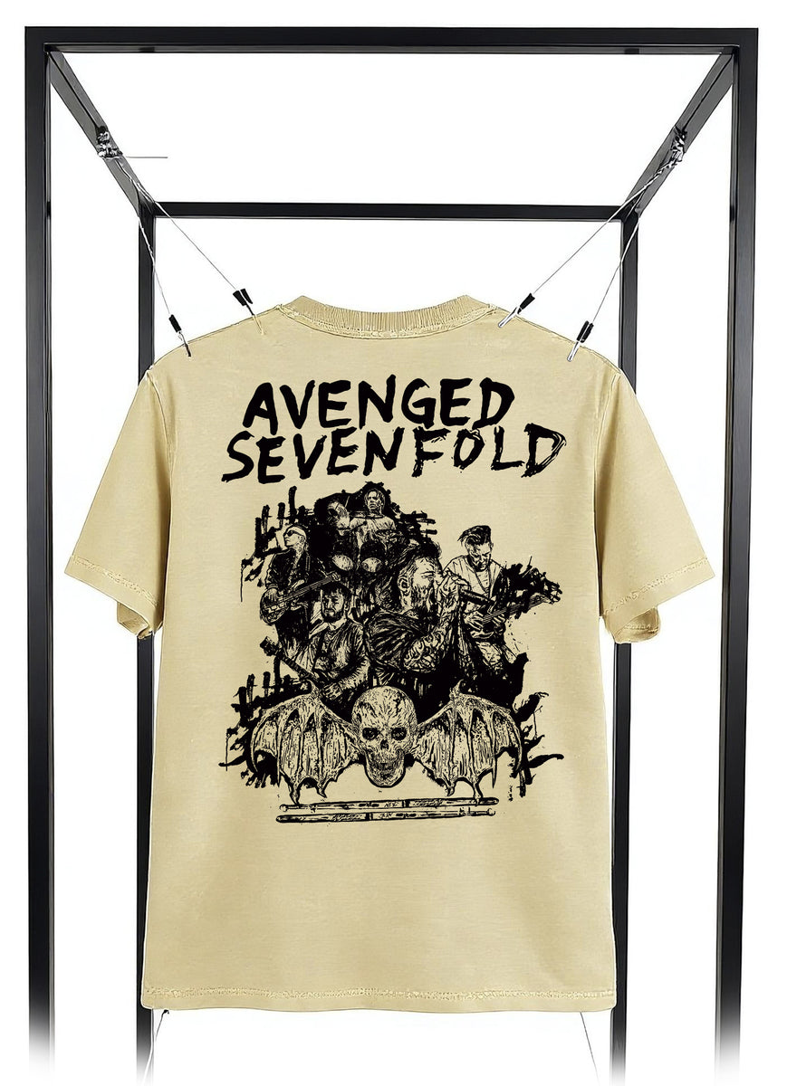 Camiseta Bege Avenged Sevenfold LIBAD – KASHMIR